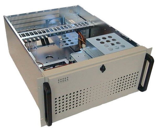 CHIEFTEC 5U server UNC-510S-W, bílý, 1x 340W ATX PSU -  - Main image