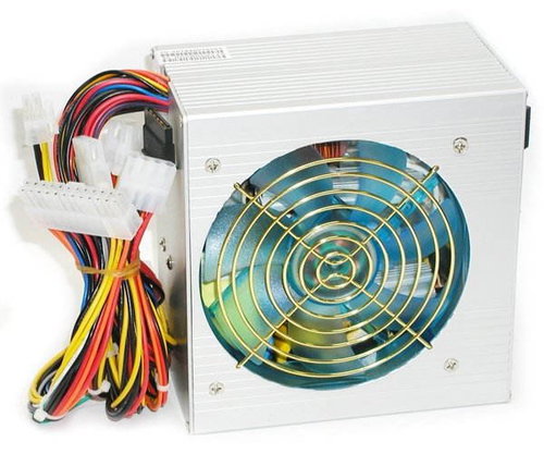 Eurocase 550W, PFC/P4, 120 mm ventilátor, hliníkový kryt, velmi tichý - Source - Main image
