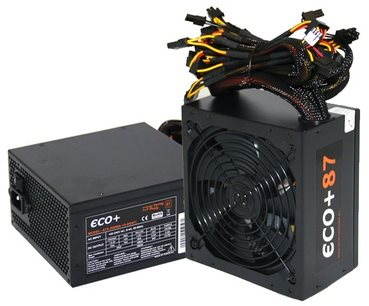 Eurocase ECO+87 ATX-500WA-14 Fő fotó Eurocase ECO+87 ATX-500WA-14 - PC tápegység - Fő fotó