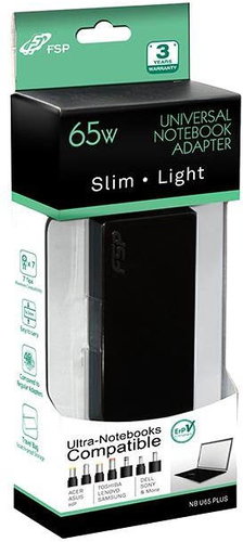 Fortron U65 PLUS Ultrabook black - Power Adapter - Main image