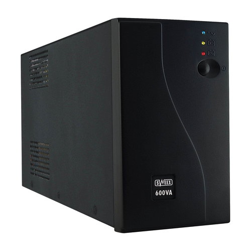 SWEEX MANAGEABLE UPS 600VA (300W) LCD USB 2.0 - Uninterruptible Power Supply - Main image