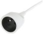 PremiumCord white 5m extension cable 230V, 1 socket - Extension Cable