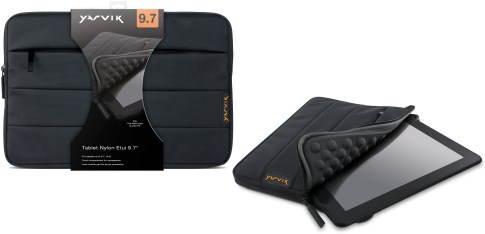 YARVIK Tablet NYLON ETUI  9.7" Black 4:3 - Tablet Case - Main image