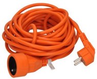 Predlžovací kábel Solight Predlžovací kábel, 1 zásuvka, oranžový, 10 m - Prodlužovací kabel