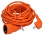 Prodlužovací kabel Solight Prodlužovací kabel, 1 zásuvka, oranžová, 10m - Prodlužovací kabel