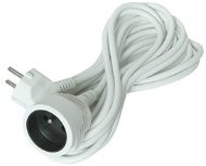 Solight Extension Cable, 1 socket, white, 5m. - Extension Cable