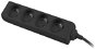 PremiumCord Extension 230V 2m 4 Sockets, Black - Extension Cable