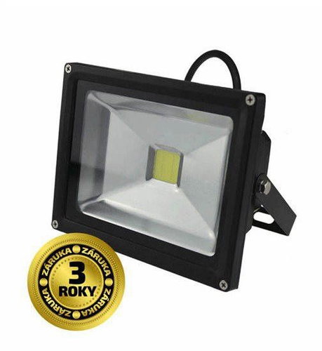 Solight outdoor spotlight 20W, black - LED Reflector - Main image