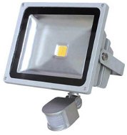 Solight venkovní reflektor se senzorem 20W, šedý - LED svietidlo