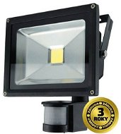 Solight 20W outdoor floodlight with sensor (black) - LED Reflector