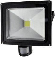 Solight vonkajší reflektor so senzorom 50 W, čierny - LED reflektor