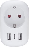 Solight s USB do Velké Británie, typ G - Travel Adapter