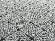 Vopi Kusový koberec Udinese šedá 100 × 100 cm - Carpet
