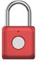 UODI Padlock with Fingerprint Lock, Red - Padlock