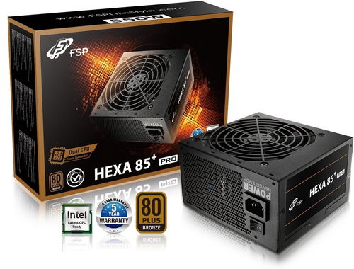 FSP Fortron HEXA 85+ PRO 550 - Počítačový zdroj - Hlavní obrázek