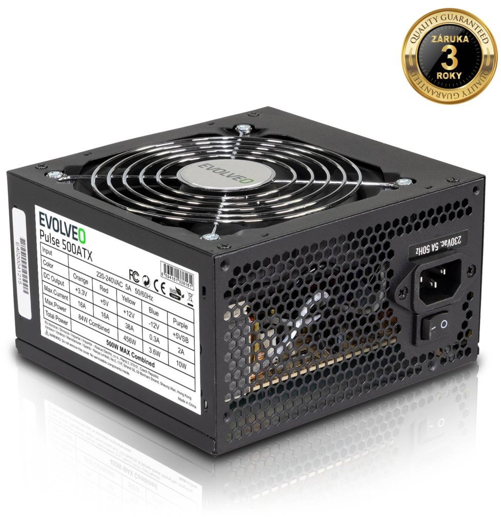EVOLVEO Pulse 500W fekete