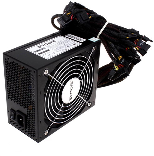 EVOLVE Storm 700W black - PC Power Supply - Main image