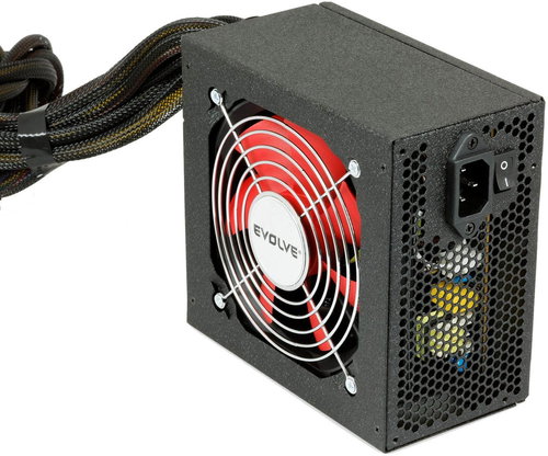 EVOLVE Pulse 500W 80+ black - PC Power Supply - Fő fotó