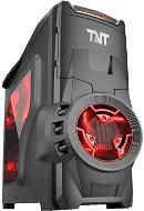 EVOLVEO SA05 čierna/červená - PC skrinka