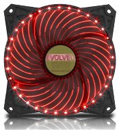 PC Fan EVOLVEO 12L2RD LED 120mm Red - Ventilátor do PC