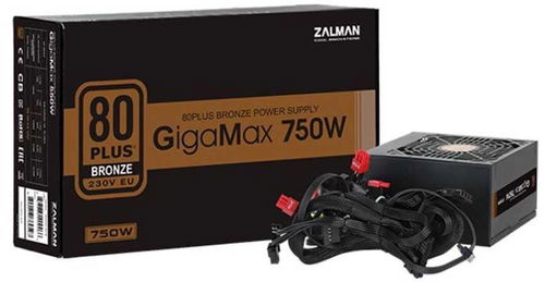 Zalman GigaMax ZM750-GVII - Počítačový zdroj - Hlavní obrázek