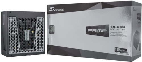 Seasonic Prime Ultra 650 W Titanium - PC tápegység - Fő fotó