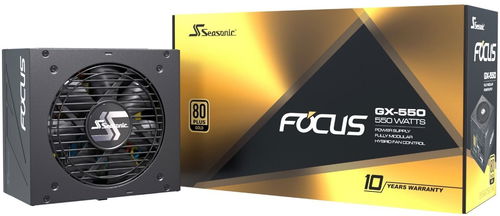 Seasonic Alimentation PC FOCUS Plus 550W Gold - Modulaire - Cdiscount  Informatique