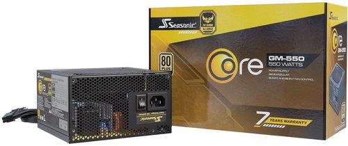 Seasonic Core GM 550 Gold - PC-Netzteil - Hauptbild