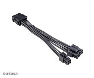 AKASA 8-pin to 8+4-pin Power Adapter Cable - Tápkábel