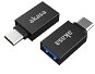 AKASA USB3.1 Gen2 Typ-A Buchse auf Typ-C Stecker - 2er Pack - Adapter