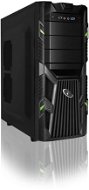 Gembird Gaming CCC-GJ-002-G čierno-zelená - PC skrinka