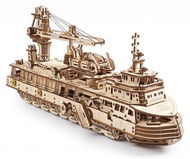 UGEARS 3D Výzkumný parník 575 dílků - 3D puzzle
