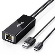 UGREEN Ethernet Adapter for TV Stick (Black) - Sieťová karta