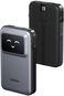 UGREEN 10000mAh Quick Charging Robot 30W Power Bank Build-in USB-C Cable, šedý - Powerbanka