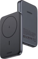UGREEN 10000mAh Magnetic Wireless Power Bank Space Gray - Powerbanka