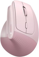 UGREEN Multi-Mode Wireless Vertical Mouse Pink - Mouse