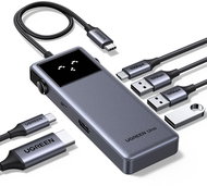 UGREEN 6-in-1 USB-C to 1×HDMI/3×USB-A /PD100W - Docking Station