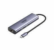 UGREEN 6-in-1 USB-C to 1×DP/1×USB-C/2×USB-A/1×RJ45 /PD100W - Docking Station
