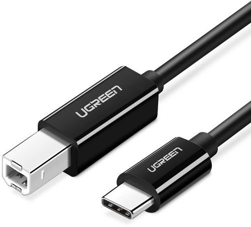 Ugreen USB-C to USB 2.0 Print Cable 2m (Black) - Datový kabel - Hlavní obrázek