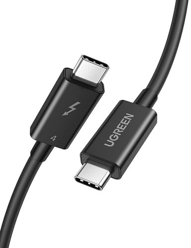 Ugreen USB-C to USB-C Thunderbolt 4 Cable 0.8m Black - Datový kabel - Hlavní obrázek