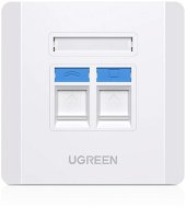 Ugreen Wall Plate Dual Ports 1pc/bag - Socket