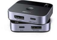 UGREEN DisplayPort+USB-C Switch 2 In 1 Out - Switch