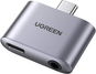 UGREEN USB-C to 3,5 mm Audio Adapter with Power Supply - Replikátor portov