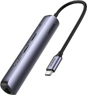 Port Replicator USB-C To USB 3.0 A+HDMI+RJ45+PD Converter - Replikátor portů