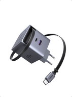 UGREEN 65W GaN Fast Charger with Retractable Cable - Wall Charger