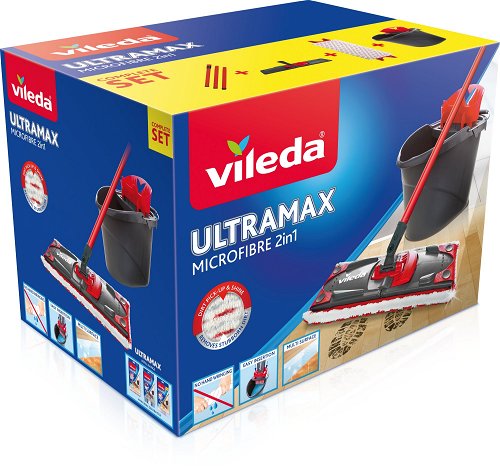 Vileda Ultramax and Bucket Set