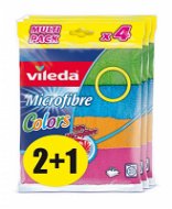 VILEDA Microcloth Colours 3 x 4pcs - Cloth