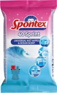 SPONTEX Fresh Ocean vlhčené obrúsky 40 ks - Utierka