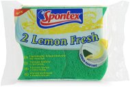 Houbička na nádobí SPONTEX Lemon Fresh houbička na nádobí 2 ks - Houbička na nádobí