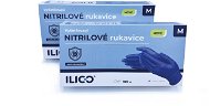 ILICO antimikrobiálne nitrilové rukavice XS, 100 ks - Jednorazové rukavice